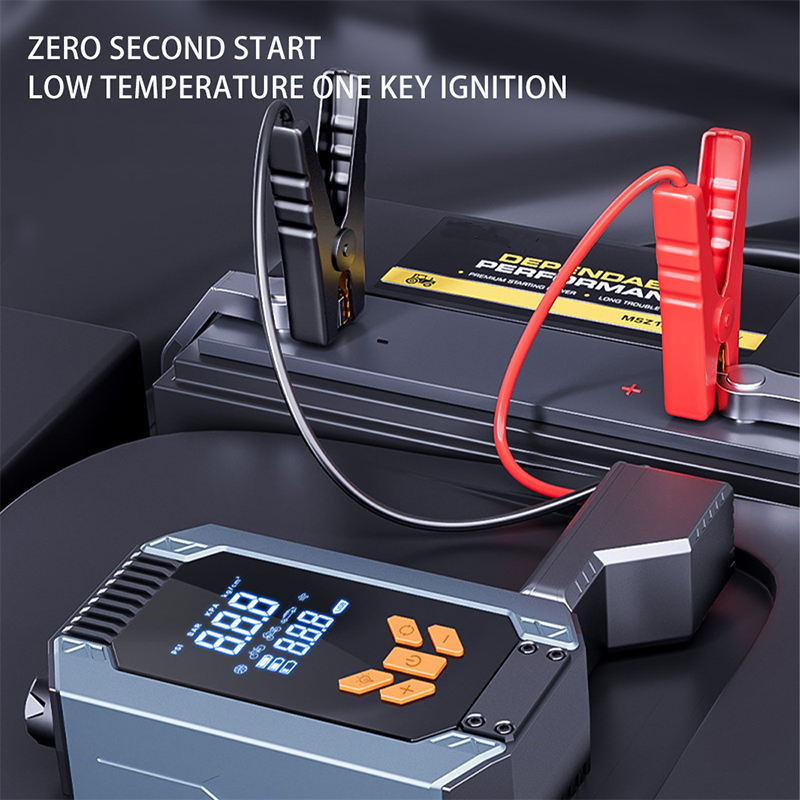Portable 7200ACA Car Starter with Air Pump Battery Amplifier Power Bank 150 PSI
