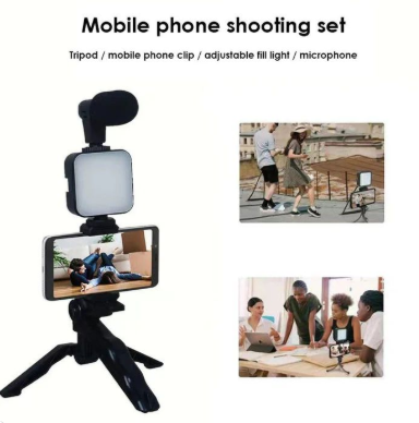 Smartphone and Camera Vlogging Studio Kits