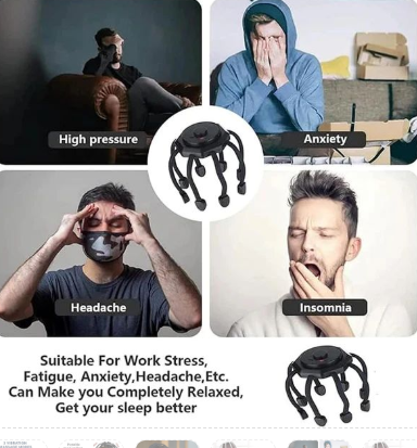 360° Ultra Head Massager