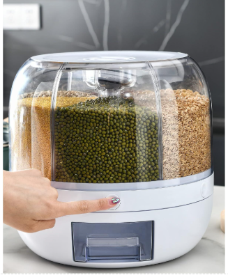 360 Degree Rotating Dry Food Dispenser