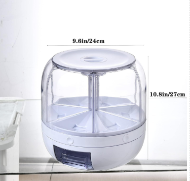 360 Degree Rotating Dry Food Dispenser